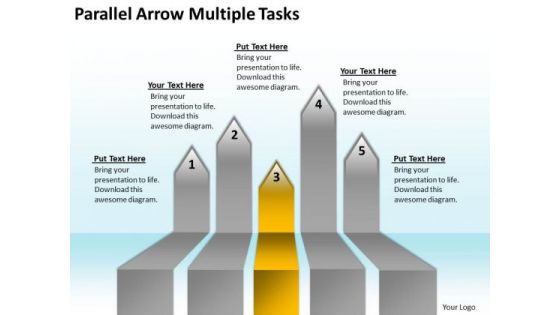 Parallel Processing Applications Tasks PowerPoint Templates Backgrounds For Slides