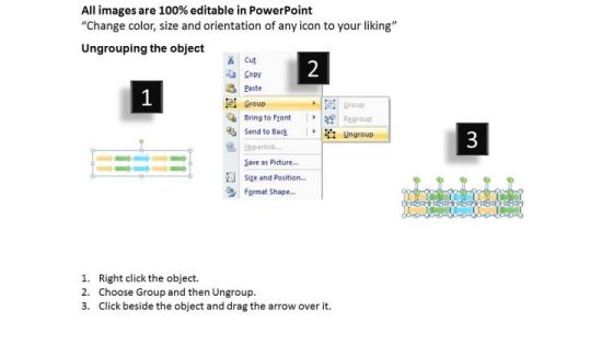 Parallel Processing Arrow Linear PowerPoint Templates Ppt Backgrounds For Slides Slide02