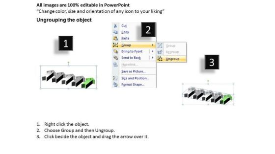 Parallel Processing Definition 3d Five Concepts Arrow Flow Diagram PowerPoint Slides Slide02