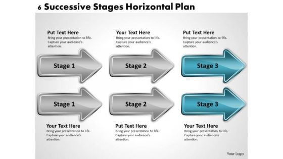 Parallel Processing Definition 6 Successive Stages Horizontal Plan PowerPoint Templates Parallel Processing Definition 6 Successive Stages Horizontal Plan PowerPoint Templates