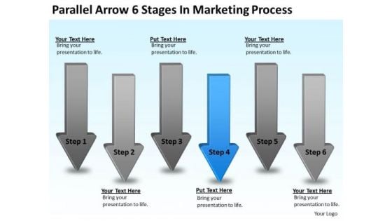 Parallel Processing Marketing PowerPoint Templates Backgrounds For Slides