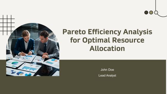 Pareto Efficiency Analysis For Optimal Resource Allocation PPT Sample AT