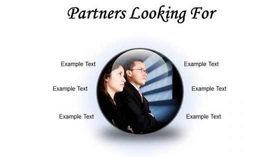 Partners Looking For Success PowerPoint Presentation Slides C