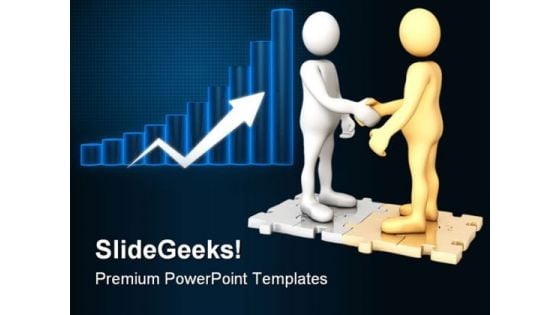 Partnership Business Handshake PowerPoint Themes And PowerPoint Slides 0411