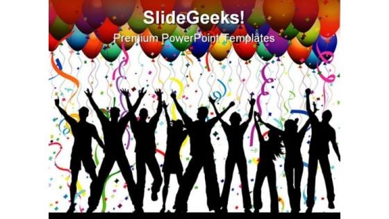 Party Background Lifestyle PowerPoint Templates And PowerPoint Backgrounds 0811