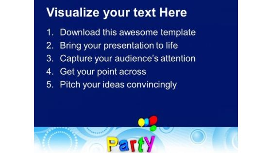 Party Holidays PowerPoint Templates And PowerPoint Themes 1012