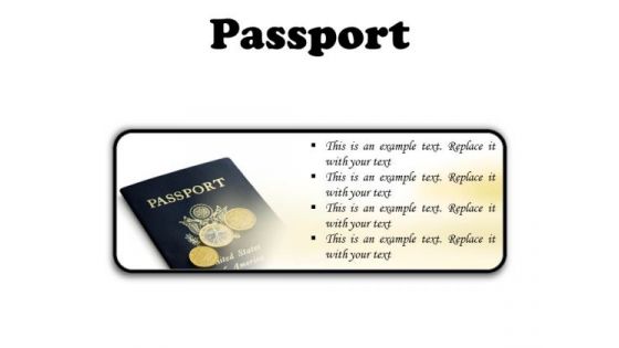 Passport Vacation PowerPoint Presentation Slides R