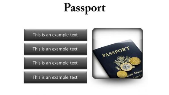 Passport Vacation PowerPoint Presentation Slides S