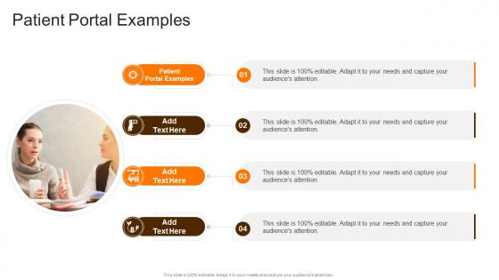 Patient Portal Examples In Powerpoint And Google Slides Cpb