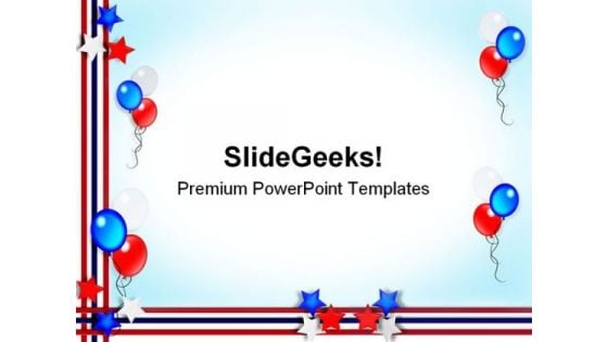 Patriotic Border Americana PowerPoint Templates And PowerPoint Backgrounds 0711 Patriotic Border Americana PowerPoint Templates And PowerPoint Backgrounds 0711