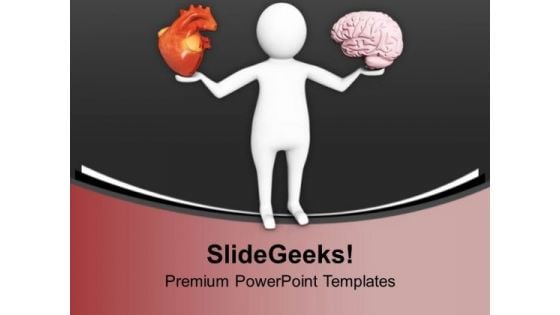 Pay Attention On Heart And Brain Health PowerPoint Templates Ppt Backgrounds For Slides 0713 Pay Attention On Heart And Brain Health PowerPoint Templates Ppt Backgrounds For Slides 0713