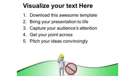 Pay Attention To All Warning Signs PowerPoint Templates Ppt Backgrounds For Slides 0713