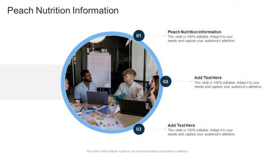 Peach Nutrition Information In Powerpoint And Google Slides Cpb