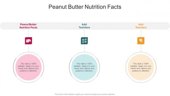 Peanut Butter Nutrition Facts In Powerpoint And Google Slides Cpb