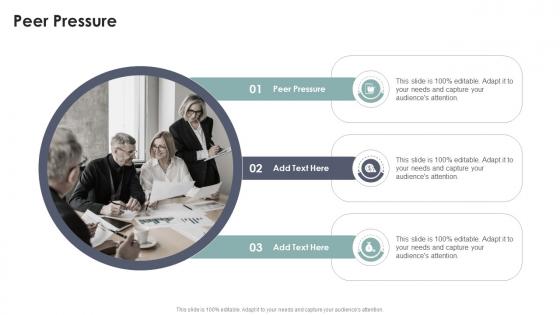 Peer Pressure In Powerpoint And Google Slides Cpb