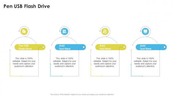 Pen Usb Flash Drive In Powerpoint And Google Slides Cpb
