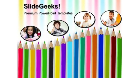 Pencils Education PowerPoint Templates And PowerPoint Themes 0412 Pencils Education PowerPoint Templates And PowerPoint Themes 0412
