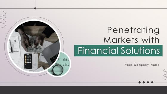 Penetrating Markets With Financial Solutions Strategy CD V