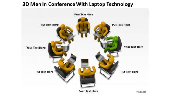 People Business Conference With Laptop Technology PowerPoint Templates Ppt Backgrounds For Slides