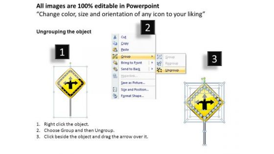 People Crossing Traffic Direction PowerPoint Slides And Ppt Diagram Templates