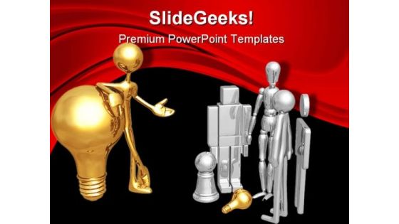 People Discussion On Idea Business PowerPoint Templates And PowerPoint Backgrounds 0311