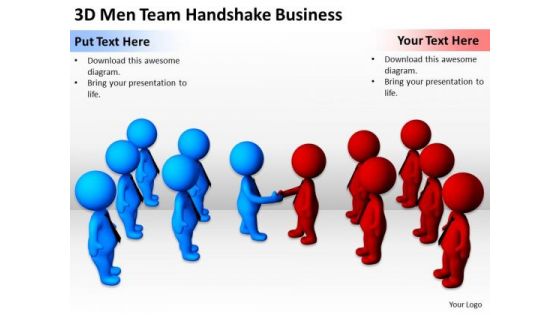 People In Business Team Handshake PowerPoint Templates Free Download