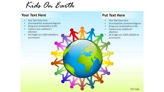 People Kids On Earth PowerPoint Slides And Ppt Diagram Templates