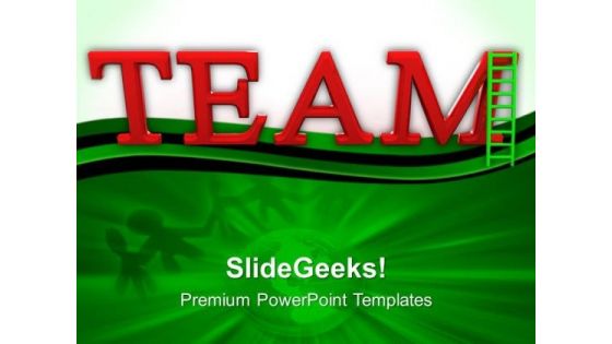 People Networking Team Leadership PowerPoint Templates And PowerPoint Themes 0612