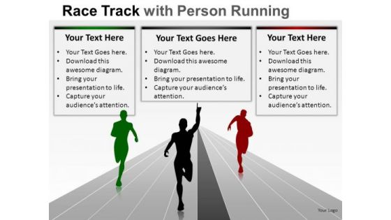 People Race Person Running PowerPoint Slides And Ppt Diagram Templates