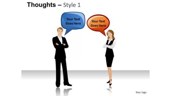 People Speaking Callouts Text PowerPoint Slides And Ppt Diagram Templates