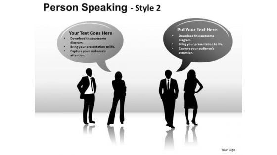 People Speaking Text Boxes PowerPoint Slides And Ppt Diagram Templates