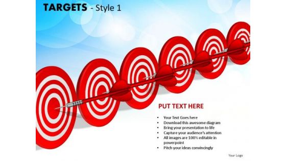 People Targets 1 PowerPoint Slides And Ppt Diagram Templates