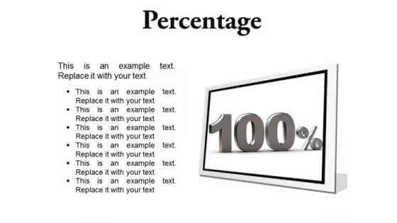 Percantage Success PowerPoint Presentation Slides F Percantage Success PowerPoint Presentation Slides F