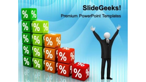 Percent Cube Finance PowerPoint Templates And PowerPoint Themes 0512