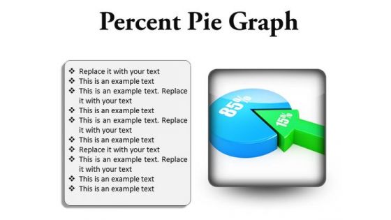 Percent Pie Graph Business PowerPoint Presentation Slides S