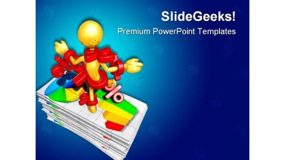 Percentage Success PowerPoint Themes And PowerPoint Slides 0611