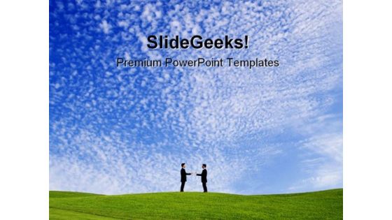 Perfect Deal Business PowerPoint Template 1010 Perfect Deal Business PowerPoint Template 1010
