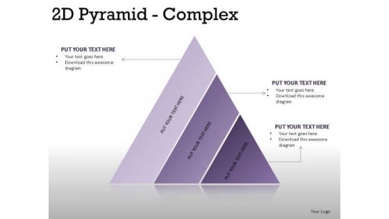 Performance 2d Pyramid Complex PowerPoint Slides And Ppt Diagram Templates