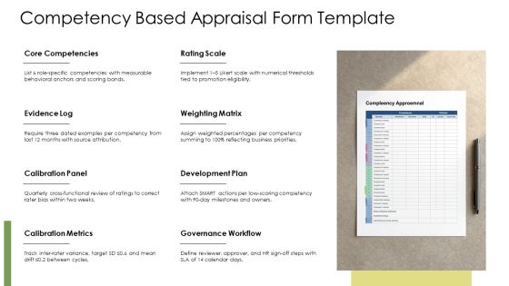 Performance Appraisal Sample Forms PPT Demonstration VM Slide09