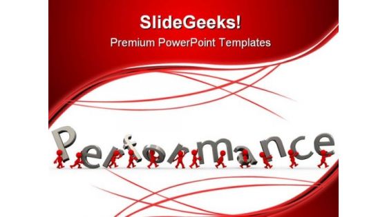 Performance Business PowerPoint Templates And PowerPoint Backgrounds 0711