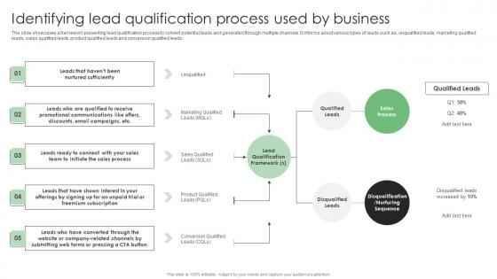 Performance Enhancement Plan Identifying Lead Qualification Process Used Pictures Pdf