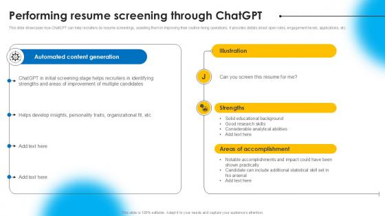 Performing Resume Screening AI Powered Recruitment Enhancing Ppt PowerPoint AI SS V Performing Resume Screening AI Powered Recruitment Enhancing Ppt PowerPoint AI SS V