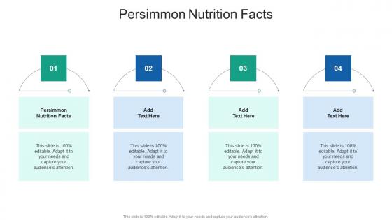 Persimmon Nutrition Facts In Powerpoint And Google Slides Cpb