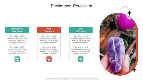 Persimmon Potassium In Powerpoint And Google Slides Cpb