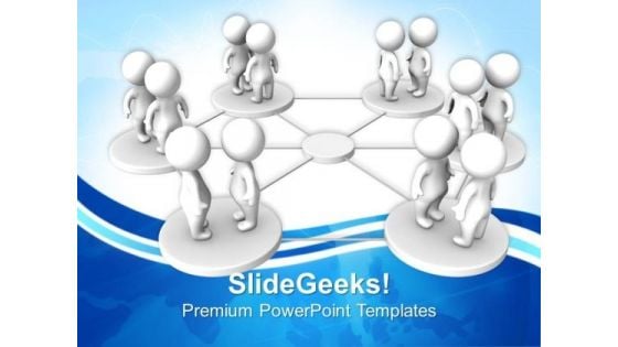 Person Group Networking PowerPoint Templates And PowerPoint Themes 0712