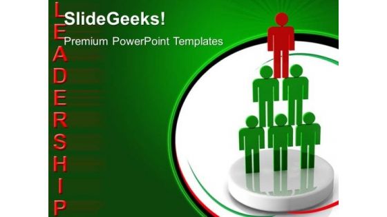 Person Leadership PowerPoint Templates And PowerPoint Themes 0512