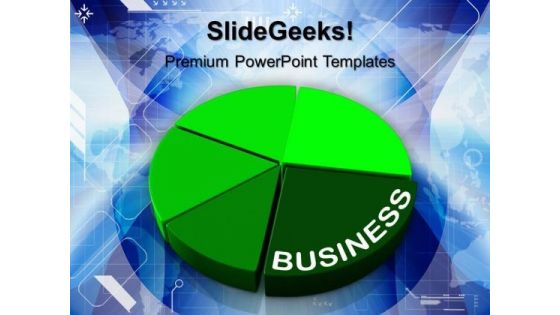 Personal Finances Pie Chart Marketing PowerPoint Templates And PowerPoint Themes 1012