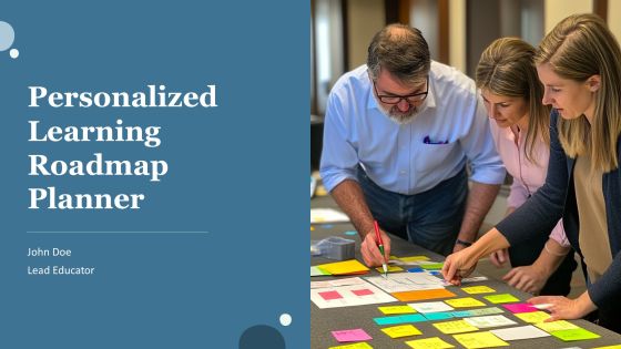 Personalized Learning Roadmap Planner PPT Structure AT