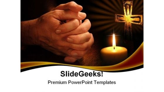 Petition Religion PowerPoint Templates And PowerPoint Backgrounds 0511