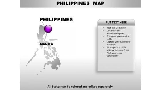 Philippines Country PowerPoint Maps